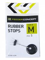 Стопоры резин. Feeder Concept RUBBER STOPS р.005XXL 5шт.
