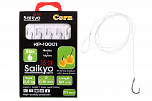 Крючки Saikyo KP-10001 Corn BN  №6 (10шт) c повод.