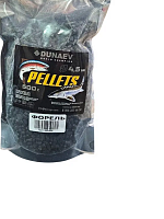 Прикормка "DUNAEV STURGEON-PELLETS" 0.5кг, 4.5мм ЧЕРНАЯ