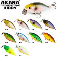 Воблер Akara Kiddy 55F 9 гр. (1/3 oz 2,2 in) A80