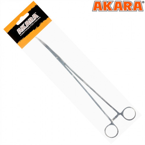 Клещи Akara FC 3806 15 см загнутые фото 3