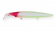Воблер Минноу Strike Pro Scooter Minnow 110F, цвет: X10-713 Clown Silver, (EG-186F#X10-713)