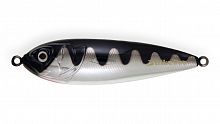 Блесна колеблющаяся Strike Pro Killer Profy 75, цвет: A108E Blackback Chrome Red , (PST-02#A108E/A19