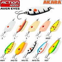 Блесна колеб. Akara Action Series Aver Eyes 90 28 гр. 1 oz. 07