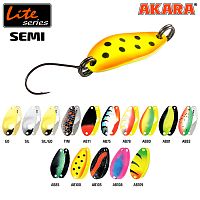 Блесна колеб. Akara Lite Series Semi 27 3,5 гр. AB109