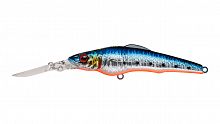 Воблер Минноу Strike Pro Challenger X Deep Diver 110, цвет: A234-SBO-LU Blue Back Silver OB Fluo, (E
