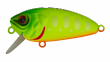 Воблер Крэнк Strike Pro Stumpy Fly 40, цвет: A178S Lemon Mat Tiger, (EG-134#A178S)
