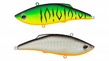 Воблер Раттлин Strike Pro Rattle-N-Shad 75, цвет: GC01S/A70-713 Double Black Silver OB/Mat Tiger, (J