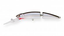 Воблер Составной Strike Pro Mr. Wiggly TL 110, цвет: A010-EP Black Back Silver, (MG-010D#A010-EP)