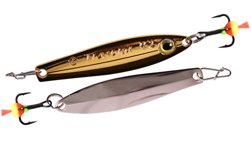 Блесна вертикальная ECOPRO Тюлька, 42мм, 4г, S/G