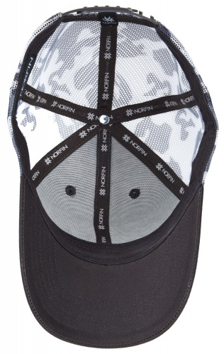 Бейсболка Norfin GREY/BLACK фото 3