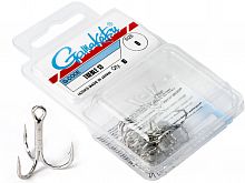 Крючки-тройники Gamakatsu 13N TREBLE HOOKS NICKEL разм. 06 10шт.