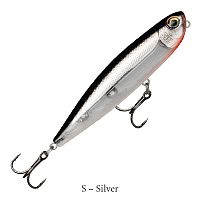 Воблер RAPALA Precision Xtreme Pencil 127 /S /поверхностный/ 12,7см, 26гр