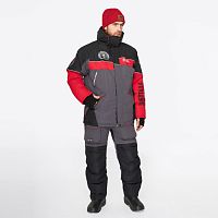 Костюм зимний Alaskan Dakota 2.0 красный/серый/черный     XS (куртка+полукомбинезон)