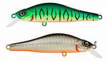 Воблер Минноу Strike Pro Archback 100, цвет: GC01S/A70-713 Double Black Silver OB/Mat Tiger, (EG-125B-SP#GC01FS/A70-713S)