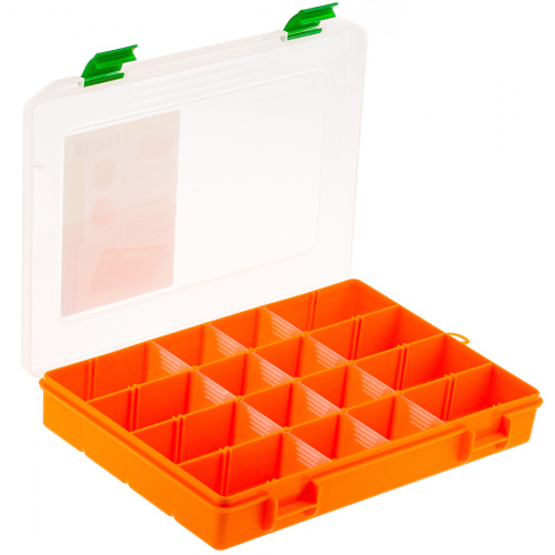 Коробка FisherBox 250 цв. оранж (25х19х04) фото 3