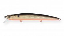 Воблер Минноу Strike Pro Wiggle Stick 140, цвет: 613-713 Black Back Smoked OB, (EG-031F#613-713)