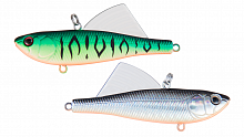 Воблер Раттлин Strike Pro Tornado Vibe 85, цвет: GC01S/A70-713 Double Black Silver OB/Mat Tiger, (EG