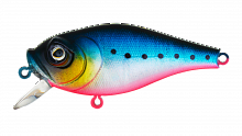 Воблер Крэнк Strike Pro Aquamax Shad 50, цвет: A234-SBO-LU Blue Back Silver OB Fluo, (JL-128F#A234-S