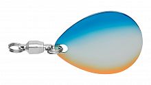 Лепесток Strike Pro Spinner Blade Comet 4, цвет: 626E Blue Silver OB, (C4#626E)