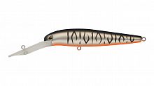 Воблер Минноу Strike Pro S.P. Walleye Minnow 90, цвет: A243ES Grey Shadow Mat Tiger, (JL-022F#A243ES