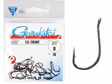 Крючки Gamakatsu LS-3614F HOOKS BRONZE разм. 08 25шт.