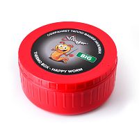 Термокоробка Stinger Happy Worm, 125мм, красная