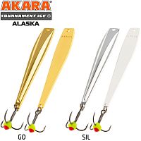 Блесна зим. Akara Tournament Ice Alaska 50 4 гр. Sil