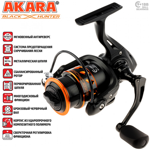 Кат. Akara Black Hunter 2000S 9+1bb