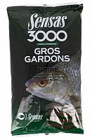 Прикормка Sensas 3000 GROS GARDONS Noir 1кг