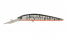 Воблер Минноу Strike Pro Alpha Diver 110, цвет: A243ES Grey Shadow Mat Tiger, (JL-062F#A243ES)