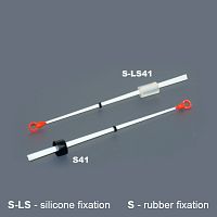 Кивок лавсановый на силиконе NOD S-LS41 (100 мм, жёсткость 0,35)