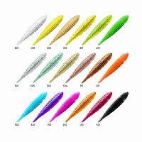 Приманка ZUB-MAGGOT SLIM 50мм(2")-10шт, (цвет 503) коричневый с блестками