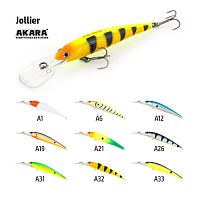 Воблер Akara Jollier 90F 10 гр. (1/3 oz 3,5 in) A26