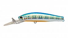 Воблер Минноу Strike Pro Solid Tail Deep 66 S, цвет: A150-713 UV Blue Silver OB, (JS-256#A150-713)