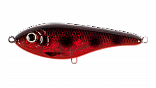 Воблер Джеркбейт Strike Pro Buster Jerk II Shallow Runner, цвет: C714G Bloody Spotted Bullhead, (EG-