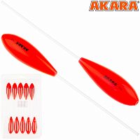 Сбирулино (бомбарда) Akara AZ22700 плавающ. красный 10 гр.