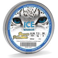 Леска Power Phantom Ice Warrior , 0,18мм, 3,7 кг,желтый fluo, 30м