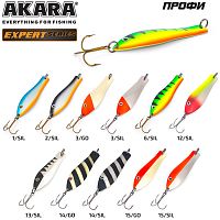 Блесна колеб. Akara Expert Профи 95 мм 21 гр. 3/SIL