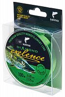 Леска моно. Salmo Diamond EXELENCE FLUORO COATED Green 100/020