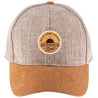 Кепка-бейсболка Akara Summer Time Urban Light Brown size 61