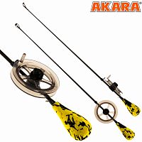 Уд. зим. Akara Leader Elit M блеснилка с тюльпаном Gr-Ye
