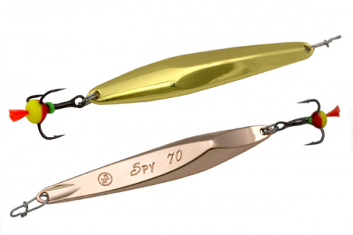 Блесна вертикальная ECOPRO Spy, 70мм, 15г, G/C