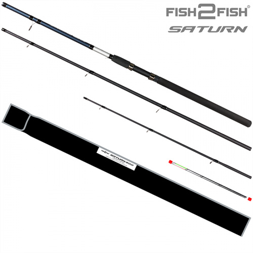Уд. шт. ст. фид. 3 колена Fish2Fish Saturn Feeder (90-120-150) 3,6 м фото 2