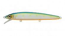 Воблер Минноу Strike Pro Alpha Minnow 115, цвет: S056C Blue Mat Transparent Milk, (EG-033F#S056C)