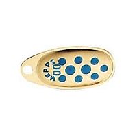 Блесна вращ. Mepps COMET PTS,  00, Gold/Blue dots