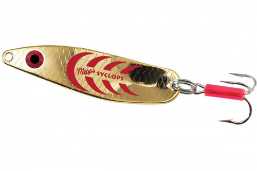 Блесна колеб. Mepps SYCLOPS,  00, Gold/Red