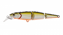 Воблер Составной Strike Pro Flying Fish Joint 110, цвет: 612T Natural Shad Silver, (EG-079J#612T)
