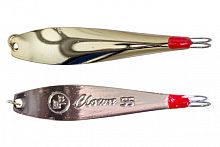 Блесна вертикальная ECOPRO Clown,  65мм, 13г, G/C, Двойник
