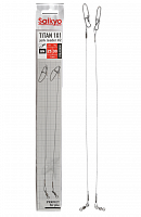 Поводок Saikyo Titan 1x1 Jerk №2 STOJ22530, 30кг/25см, 2шт